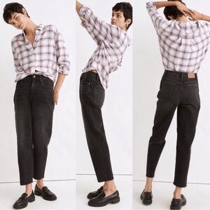 Madewell 31T black Balloon Jeans